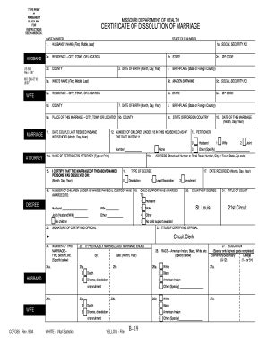 Certificate of dissolution - Fill Out and Sign Printable PDF Template ...