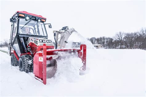 Ventrac Sidewalk Snow Management