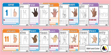 Sign Language Numbers 1 20 的图像结果