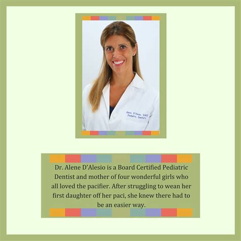 Dr. Alene D'Alesio is the doctor behind this ingenious product! She ...