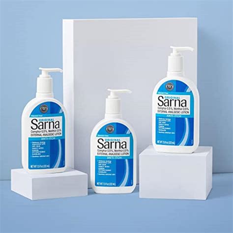 Sarna Anti-Itch Lotion Original 7.5 Fl Oz - Pack of 3 | Relieve Itching ...