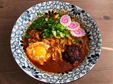 SomeBabble: [homemade] Shin Black Ramen with homemade Chiu Chow chilli oil