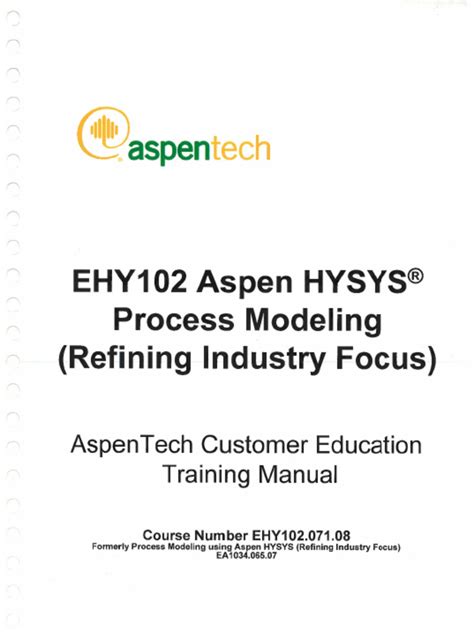 Image result for Aspen Process Explorer Manual PDF