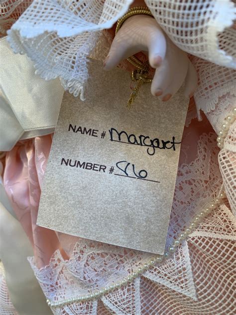 Maryse Nicole Porcelain Doll - Franklin Mint-Margaret- 1990 #80 Of 500 ...