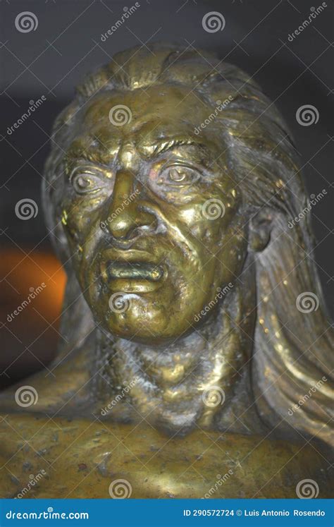 Tupac Amaru II Portrait, Leader Indigenous Rebelliobn, Spanish ...