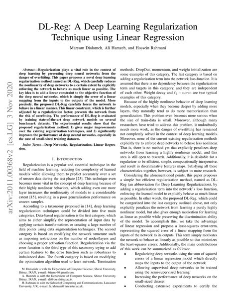Image result for Regularization Using a Deep Learning Model MATLAB