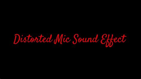 Image result for Distorted Sound Effect