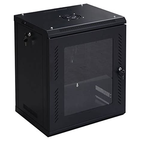 Buy Goplus 12U Wall Mount Network Server Data Cabinet Enclosure Rack ...