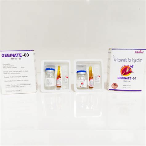 GEBINATE-60 Injection Oddiant Formulations