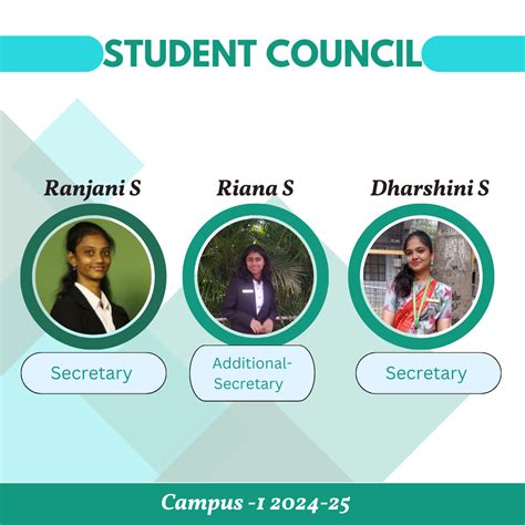 student_council members | Avinashilingam Institute for Home Science and ...