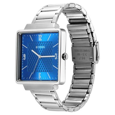 Buy Online Titan Karishma Blue Dial Watch for Men - nr10005sm01 | Titan