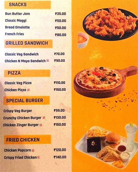 Menu at Thank U Bakery & Cafe - Goripalayam, Madurai, Madurai, No.93