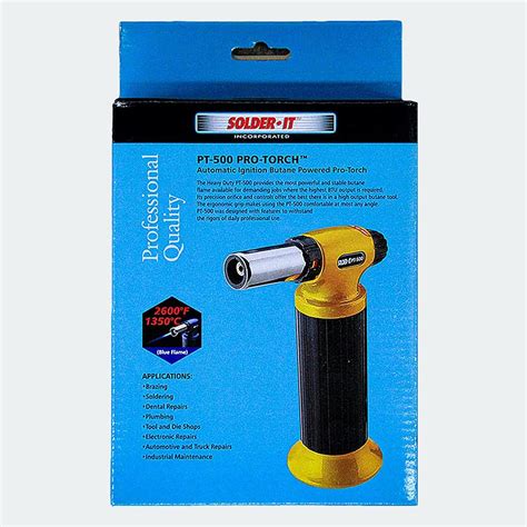Solder-It Blue Pro-Torch PT-500 | Automatic-Ignition India | Ubuy