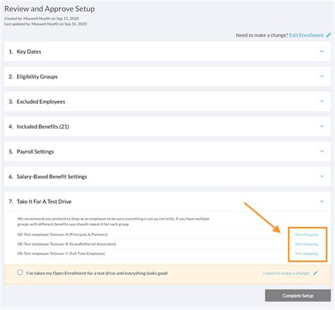 Image result for Setup Assistant Enrollment Example
