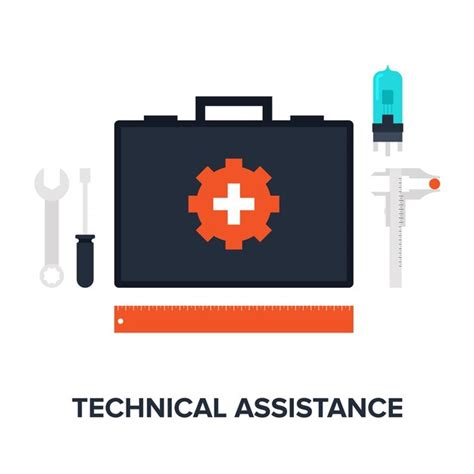 Assistance technique | Vecteur Premium
