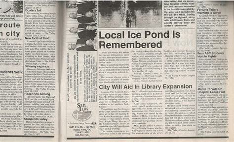 Southern Peaks Public Library 1960-2011 - Alamosa Public Library