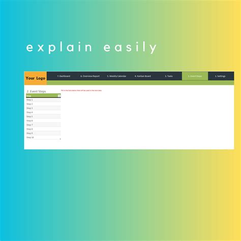 Image result for Event Overview Template Excel