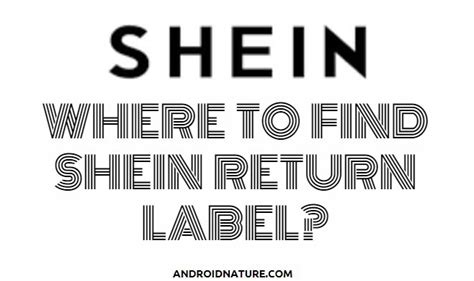 Image result for Shein Return Label Print