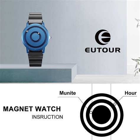 Original Magneto Jupiter Mens Watch Magnetic Balls Minimalist Dress ...
