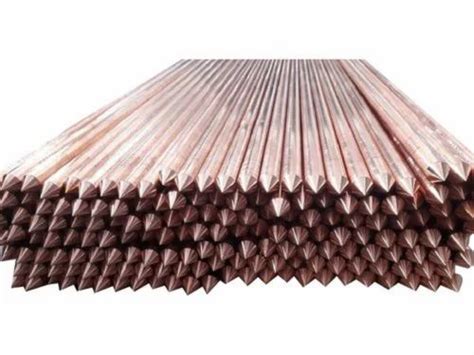 Copper Electodes - Copper Grounding Rods Manufacturer from Hyderabad
