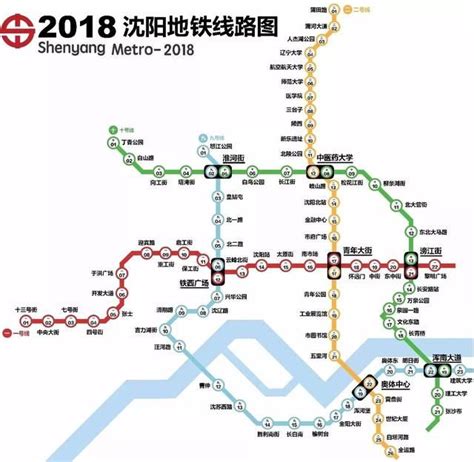 沈阳地铁6号线站点线路图- 沈阳本地宝
