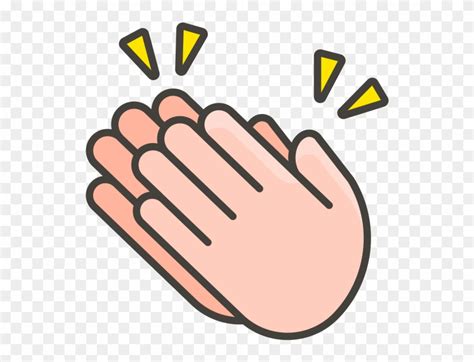Clapping Hands Emoji - Animation Clapping Clipart - Png Download ...
