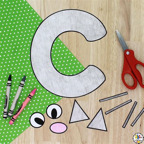 Letter C Craft Printable