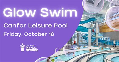 Glow Swim at the Canfor Leisure Pool, Canfor Leisure Pool, 670 Quebec ...