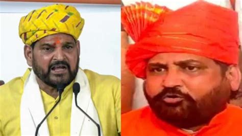 Brij Bhushan Singh: Karni Sena came in support of Brijbhushan Singh ...