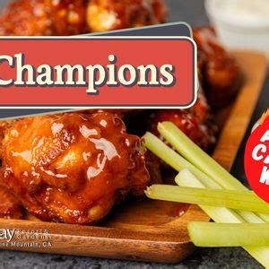 All You Can Eat Wings @ Champions, Callaway Resort & Gardens, Pine ...