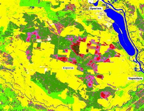 Chernobyl Exclusion Zone Map