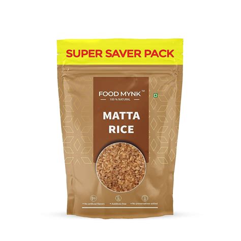 Food Mynk Kerala Red Rice (2Kg) | Matta Rice | Rosematta Rice ...