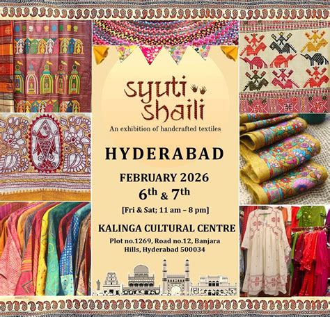 Syuti Shaili, Hyderabad exhibition 2026, Kalinga Cultural Trust ...