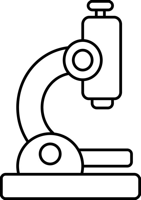 Microscope Clip Art Black And White