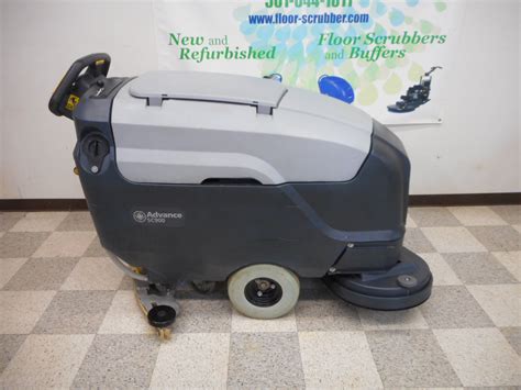 Advance Sc900 floor scrubber walk behind
