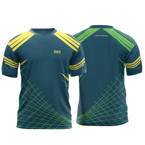 Digital Printed Cricket Jersey - Vivid Colors and Durable Fabric – DIKA ...