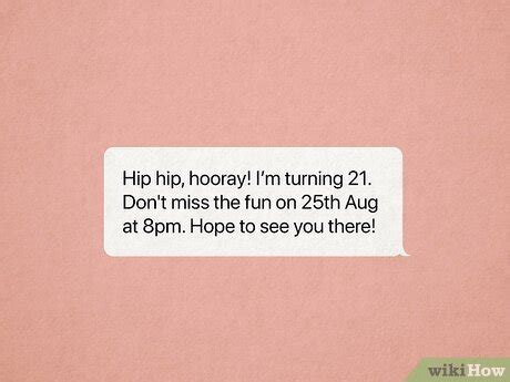 50 Text Message Invite Ideas for Birthdays