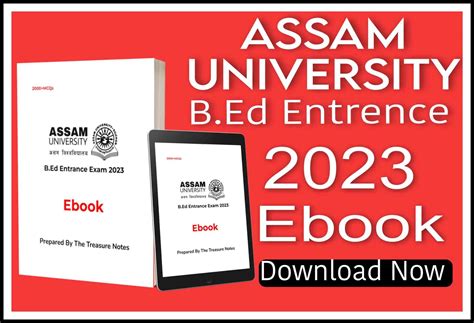 Assam University Silchar B.Ed Entrance Exam Ebook 2024: Master the Exam ...