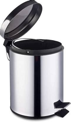 Signoraware Modern Steel Pedal Dustbin for Home and Office with Soft ...