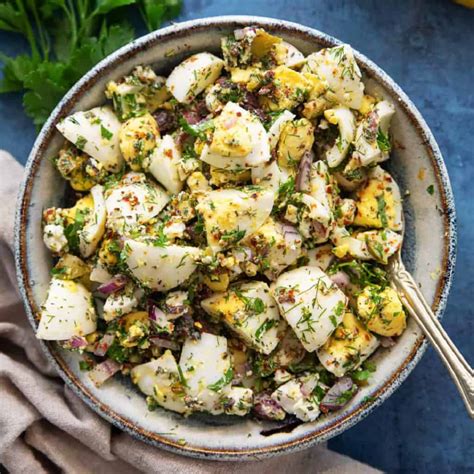 Potato Egg Salad Recipe No Mayo at Bessie Luce blog