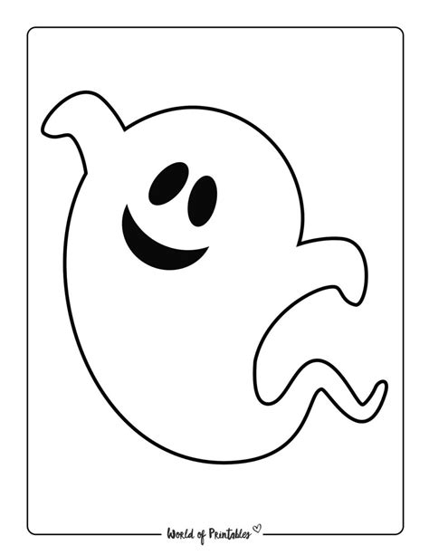 Ghost Printables - World of Printables