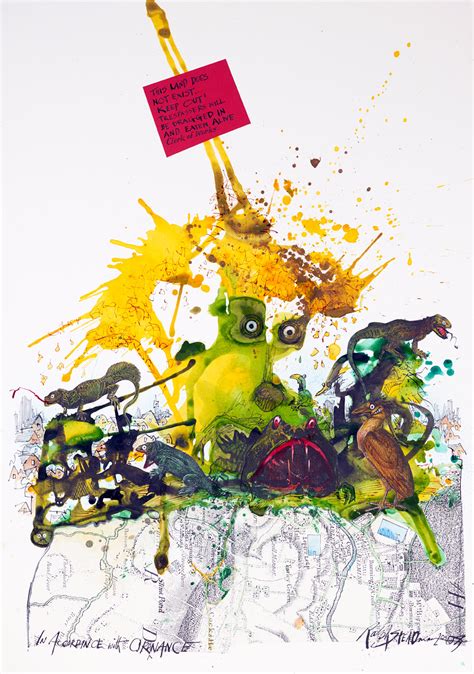 Psycho Geography – Ralph Steadman Art Collection