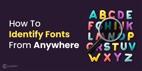 How To Identify Fonts From Any Image, Website or Document | Cashify ...