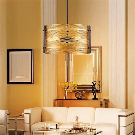 Shrine Lighting Drum Chandeliers, Farmhouse Design, India | Ubuy