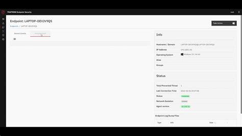TRAPMINE EDR : Network Isolation and Remote Live Shell - YouTube