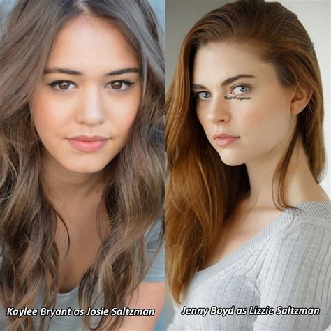 👑💞💎 — Welcome Kaylee Bryant as Josie Saltzman and Jenny...