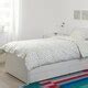 SLÄKT bed frame with underbed and storage, white, 90x200 cm (353/8x783 ...
