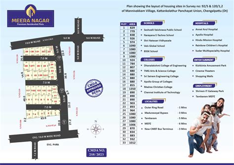 Plots Sale in Mannivakkam | Meera Nagar Near Tambaram