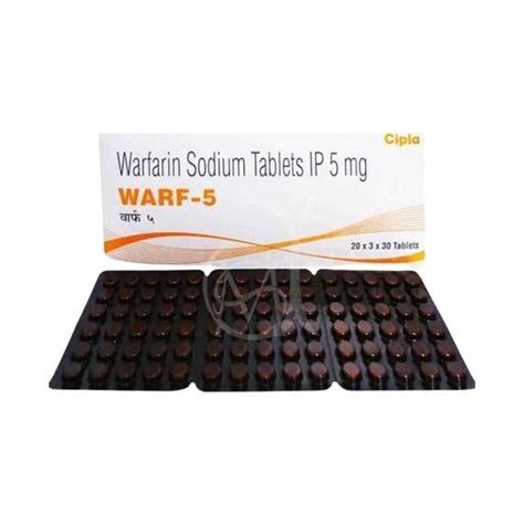 Warf 5mg Distributor in India - Jindal Medical Store