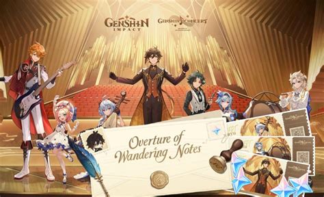 Full Guide For Genshin Impact "Overture of Wandering Notes" Web Event